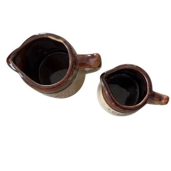 Vintage Stoneware Measuring Cup Set - Picture 7 of 7